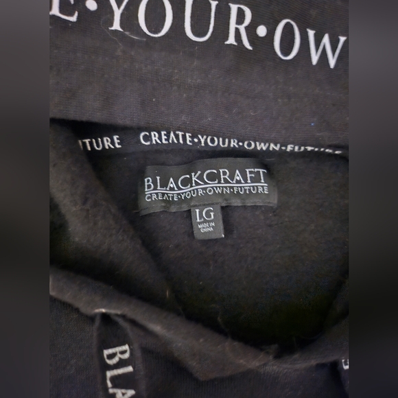 Blackcraft Cold Shoulder Hoodie - Picture 2 of 3
